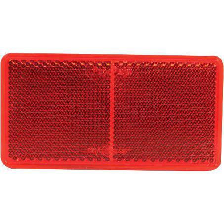Narva Reflector Rectangle Red 55 X 105mm - 50 Pce