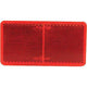 Narva Reflector Rectangle Red 55 X 105mm - 50 Pce