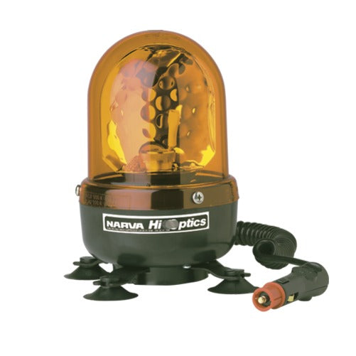 Narva Halogen Beacon Amber 12 or 24V Magnetic Mount