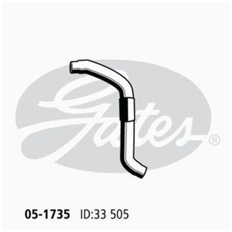 Gates Radiator Hose Lower 05-1735