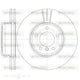 WOKING FRONT DISC ROTOR BMW 324MM - D6853.10