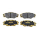 RDA Brakes Extreme Heavy Duty Brake Pad Set RDX2057SM