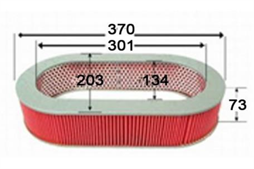 FRAM AIR FILTER  NLA - USE FA-1834