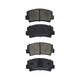 RDA BRAKES RDA GP Max General Purpose Low Metallic Brake Pad Set RDB40