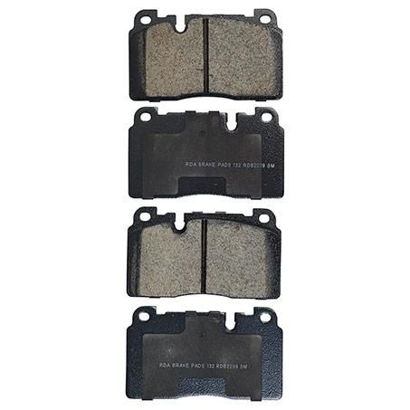 RDA BRAKES RDA GP Max General Purpose Low Metallic Brake Pad Set RDB2239