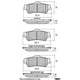 RDA PHANTOM CERAMIC BRAKE PAD REAR HOLDEN HSV RDC1948