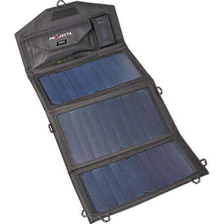 PROJECTA 15W Personal Folding Solar Panel with Power Bank