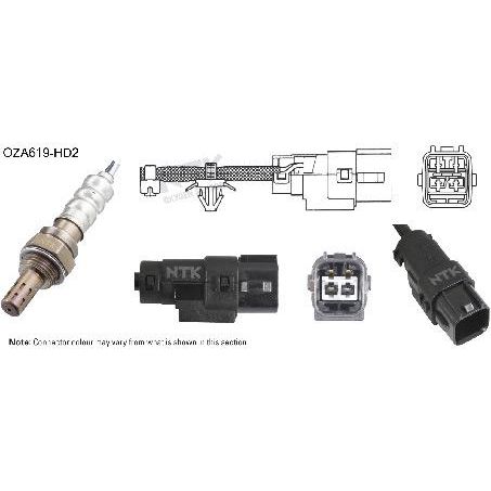 NTK Oxygen Sensor OZA619-HD2