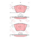 TRW Brake Pad Set (DB2176)