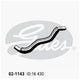 Gates Moulded Heater Hose 02-1143