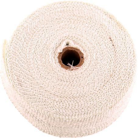REDLINE EXHAUST WRAP WHITE 15MX50MM SSI-EXWRAP