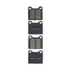 RDA GP MAX LOW METALLIC BRAKE PAD SET ALFA ROMEO RDB2