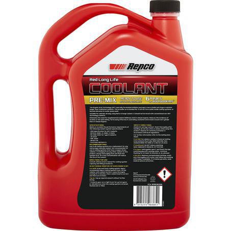 Repco Red Coolant Pre-Mix 5L RPRERED05
