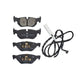 RDA GP MAX LOW METALLIC BRAKE PAD SET BMW RDB2085