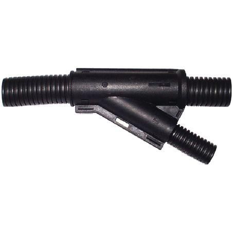 OEX Convoluted Tubing Fitting Y- Piece Suit Tube Size 13/16mm