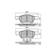 RDA PHANTOM CERAMIC BRAKE PAD SET FORD ESCAPE MAZDA TRIBUTE RDC1938