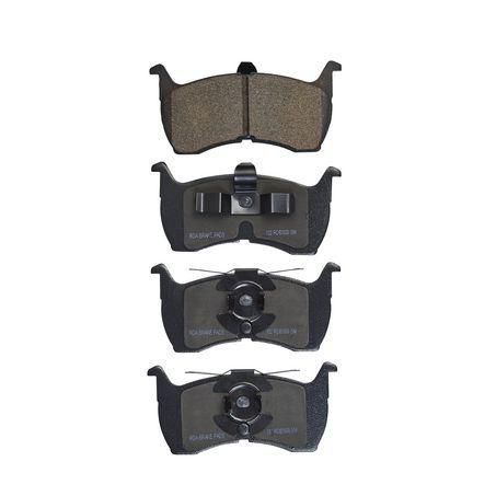 RDA GP MAX LOW METALLIC BRAKE PAD SET FORD RDB1109