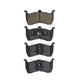 RDA GP MAX LOW METALLIC BRAKE PAD SET FORD RDB1109