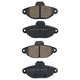 RDA BRAKES RDA GP Max General Purpose Low Metallic Brake Pad Set RDB2367