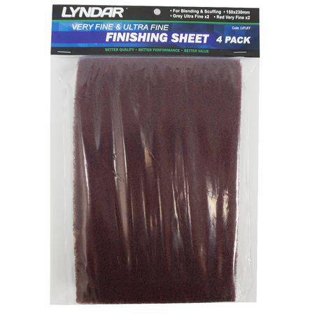Lyndar Very Fine And Ultra Fine Finishing Pads 4 Pack LVFUFF