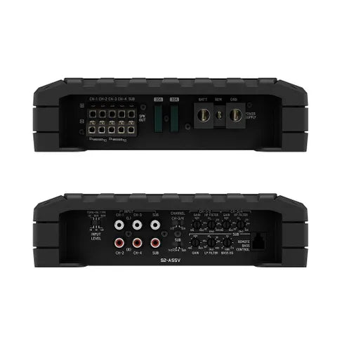 Alpine Type S Series 2 5-Channel Amplifier | 40W x 4 + 200W x 1 @ 4 Ohm