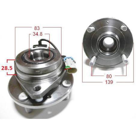 SAS AUTO PARTS SAS Wheel Hub HA6142