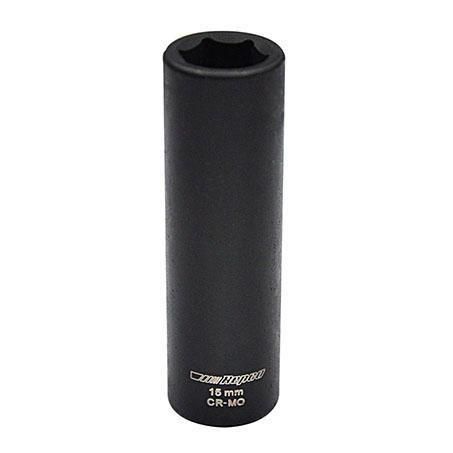Repco Deep Impact Socket 15mm, 1/2in Drive RT21415I