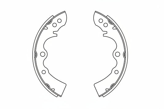 Brake Shoes 200x32 R Mazda 323  - BS1605