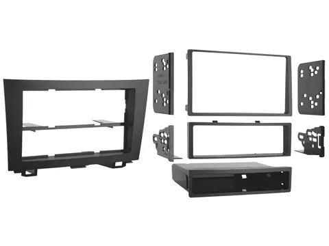 Honda CR-V 2007-2011 Double DIN Dash Kit | Black Facia Panel & Radio Installation Kit