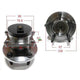 SAS AUTO PARTS SAS Wheel Hub HA6097