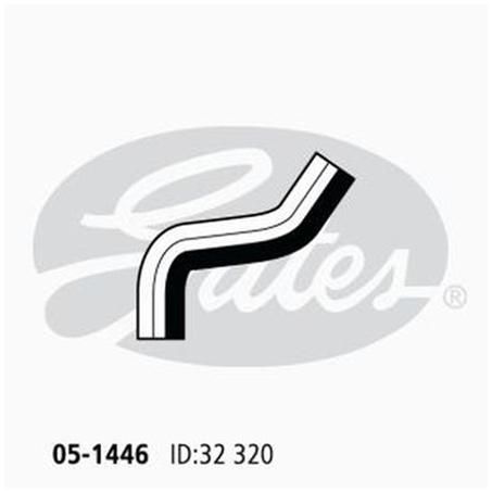 Gates Radiator Hose Upper 05-1446