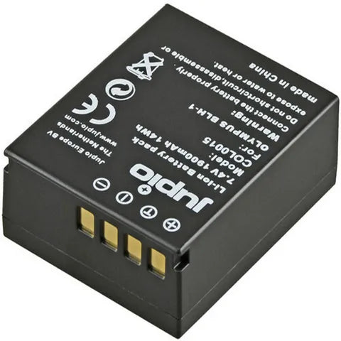 Jupio Camera Battery â€“ Olympus BLH-1 7.4V 1900mAh Rechargeable Battery