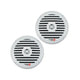 Cerwin-Vega RPM XED 6.5" 2-Way Coaxial Marine Speakers | 250W RMS Pair (Marine Audio)