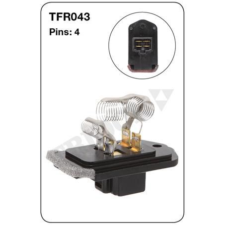 Tridon Heater Fan Resistor TFR043