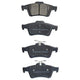 RDA GP MAX LOW METALLIC BRAKE PAD SET CITROEN VOLVO RDB1959