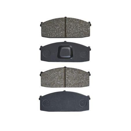 RDA BRAKES RDA GP Max General Purpose Low Metallic Brake Pad Set RDB294