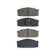 RDA BRAKES RDA GP Max General Purpose Low Metallic Brake Pad Set RDB294