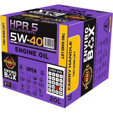 Penrite HPR 5 5W-40 Engine Oil Enviro Box 20L
