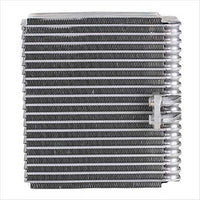 OEX Evaporator Core Plate and Fin Inlet Fitting Pad Outlet Fitting Pad