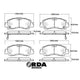 RDA Brakes Extreme Heavy Duty Brake Pad Set RDX2467SM