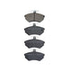 RDA BRAKES RDA GP Max General Purpose Low Metallic Brake Pad Set RDB1400