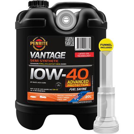 Penrite Vantage Semi Synthetic 10W-40 Engine Oil 20L