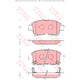 TRW Brake Pad Set
