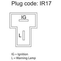 OEX Alternator 12V 40A Denso Style DXA474