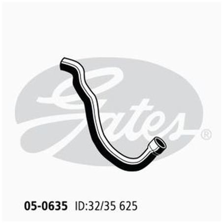 Gates Radiator Hose Upper 05-0635