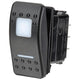 Narva SEALED ROCKER SWITCH MOMENTARY ON/OFF/MOMENTARY ON DPDT 12V/24V RED LE