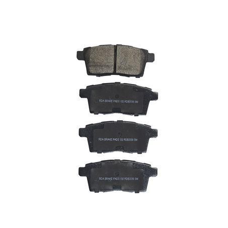 RDA GP MAX LOW METALLIC BRAKE PAD SET MAZDA CX-7 CX-9 MPV LY3P RDB2139