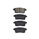 RDA GP MAX LOW METALLIC BRAKE PAD SET MAZDA CX-7 CX-9 MPV LY3P RDB2139