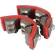 MASTERCOOL Die Set #8 Red To Suit Tox71500 (Hydra-Krimp) TOX71502
