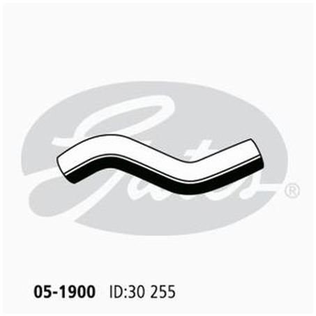 GATES RADIATOR HOSE UPPER 05-1900